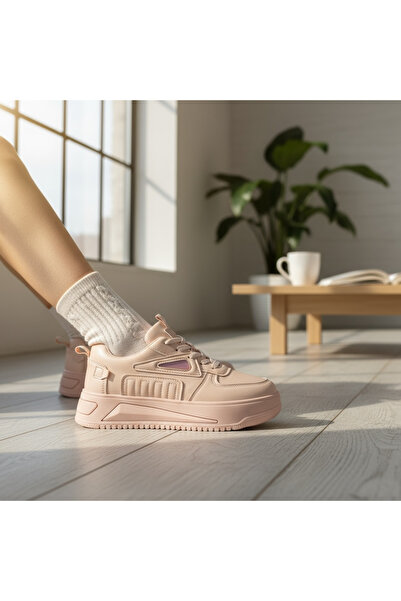 dehaine Women's sneakers, fashion, casual, high sole, 3502