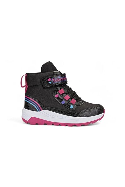 Tuğba Ortopedi 138 Orthopedic Girls' Preschool Black/Fuchsia Boots