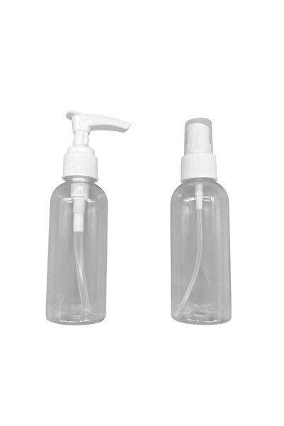 Carrefour Set 2 recipiente calatorie Carrefour, Transparent/Alb