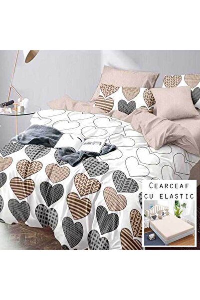 Patul Bed Linen, Fine Cotton, Sulphur, Double Bed, 2 Persons