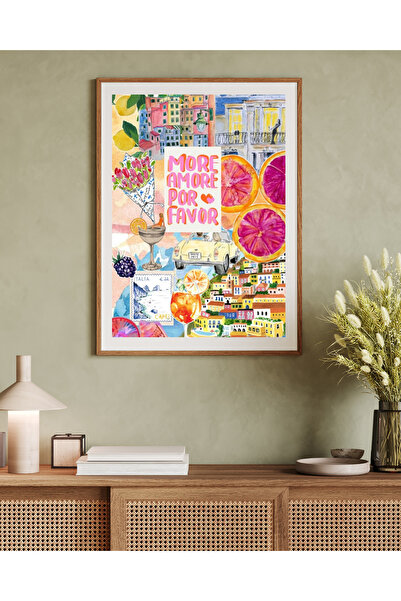 woodhomeworks Tek Parça Salon Ofis Dekor Tablo Vrynt