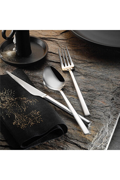 Arsel Alize Sade 30 Piece Knife-Free Cutlery Set for 6 People 304 Quality
