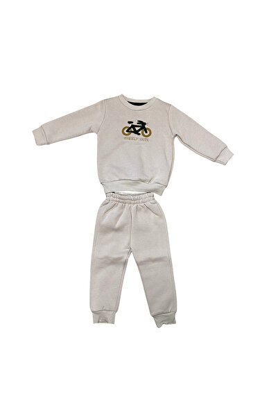 OEM Set trening cu bluză imprimată „Wheely Cute” și pantaloni comozi