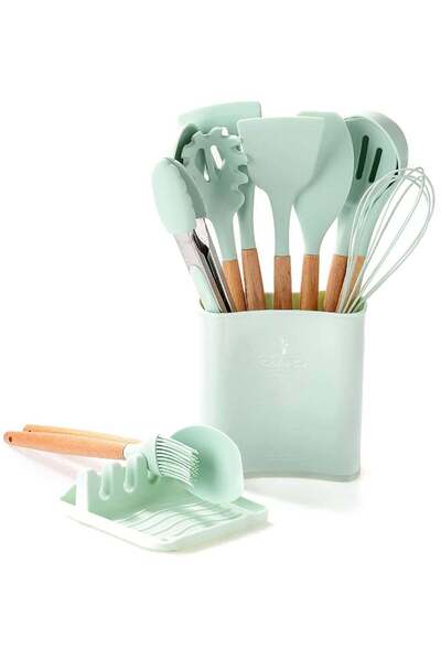 Generic Arabest Silicone Cookware Set, Silicone Kitchen Utensil Set 13 Pieces...