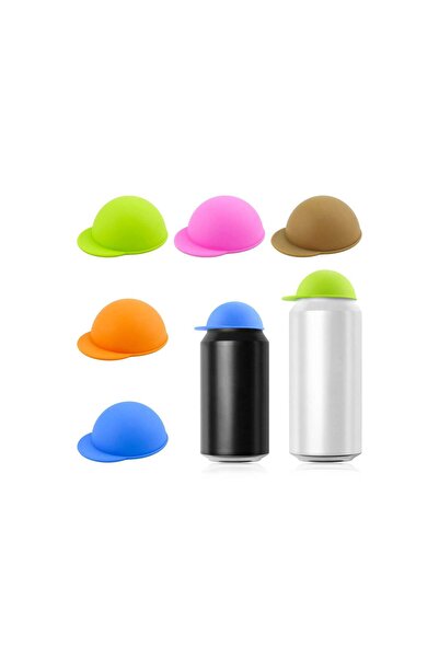 Generic SYOSI Cute Silicone Soda Can Lids, Reusable Can Covers, Can Caps, Can Topper, Can Saver, Can Stoppe