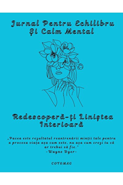 Cotomag Journal for Balance and Mental Calm - Rediscover Your Inner Peace / P...