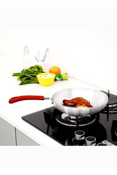 Generic DELCASA Delcasa 24 Cm Aluminium Frying Pan DC1960 Portable Ergonomic Handle