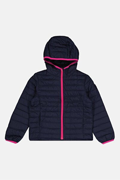 GAP Kids Girl Quilted Long Sleeves Jackets, Navy
