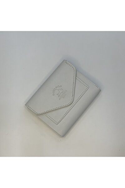 PurpleART Women's Covered Snap Locked Logo Card Holder Compartment Wallet 13x10cm