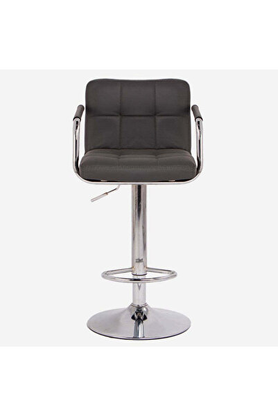 buz Scaun de bar reglabil negru (116 x 43 cm)