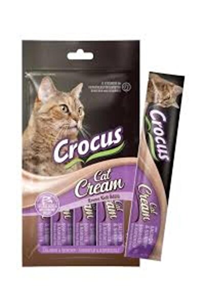 Crocus Somonlu ve Karidesli Sıvı Kedi Ödül Maması 15 gr x 4 Adet