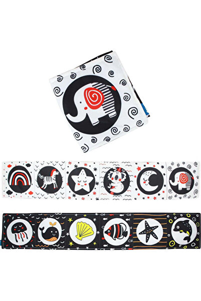 buz Carte cu imagini șifonate pentru bebeluși — stimulare vizuală și senzoria...