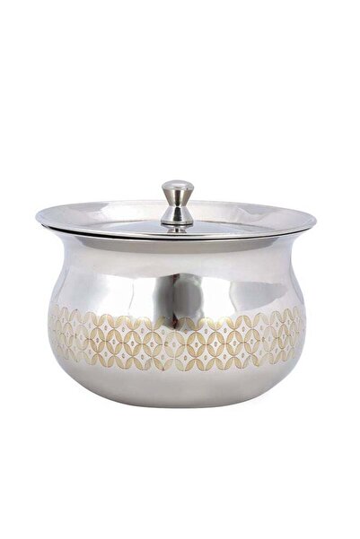 Generic Royalford Tomato Cooking Pot with Lid- RF11551 High-Quality, Food Grade Stainless Steel Pot for Coo