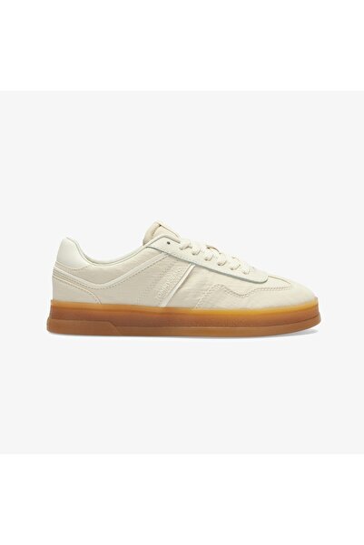 Tommy Hilfiger THE GREENWICH TEXTILE Kadın Bej Sneakers - EN0EN02805