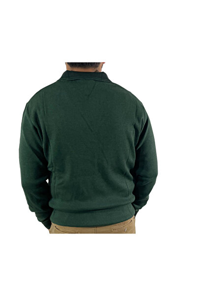 dcn giyim 1985 Fire Steel Knitted Patterned Sweater-10233