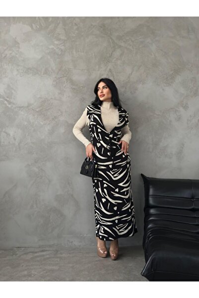 GİYSİ DÜNYASI 57 Triko Clothes Suit Sweater 2 Piece Set