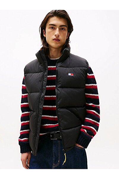 Tommy Hilfiger TJM VAIL PUFFER VEST Erkek Siyah Yelek - DM0DM22069