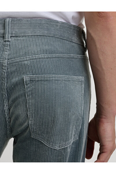 Marks & Spencer Düz Kesim Kadife Pantolon