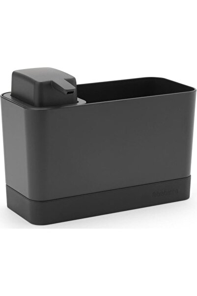 Brabantia Soap Dish and Sponge Set Double Dark Gray