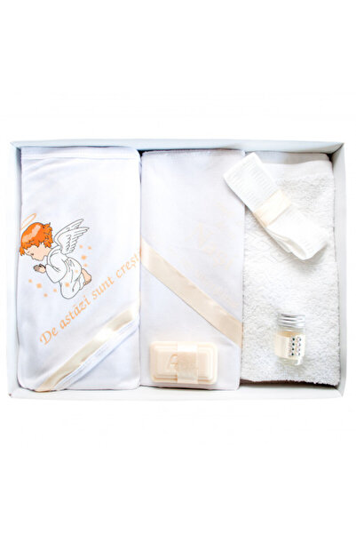 OEM Set botez 6 piese personalizat cu text cu imprimeu - „Astăzi am fost bote...