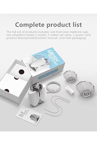 vgt Portable Mesh Nebulizer for Adults & Kids – Quiet, Compact & Easy to Use