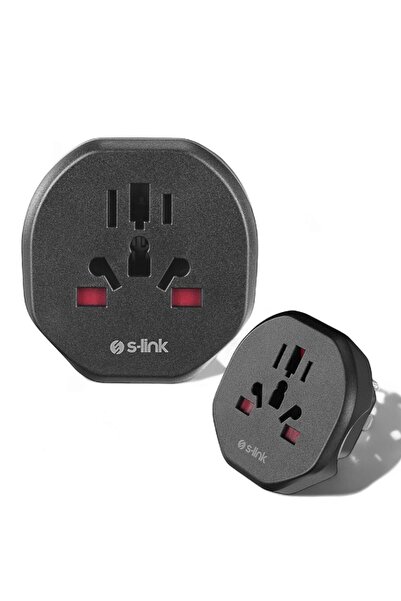 Axe Tools Universal Amerikan Tipi Priz Dönüştürücü – Avrupa Fişi ABD Fişine Çevirici Adaptör