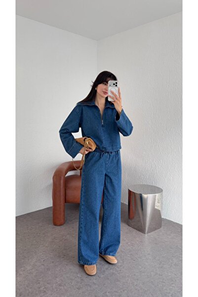 HAZELANNA Denim Pantolon