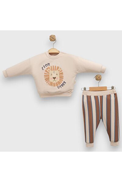 Necix's Lion Vibes Erkek Bebek 2'li Takım