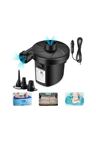 kamptek kamp teknolojisi Two-Way Electric Air Pump Camping Inflatable Mattress Convenient to Use Inflating Pump