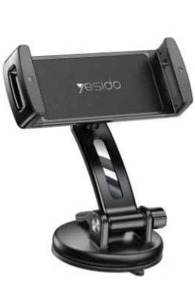 Generic حامل تثبيت على لوحة القيادة للسيارة مزود بكوب شفط من Yesido للهواتف و...