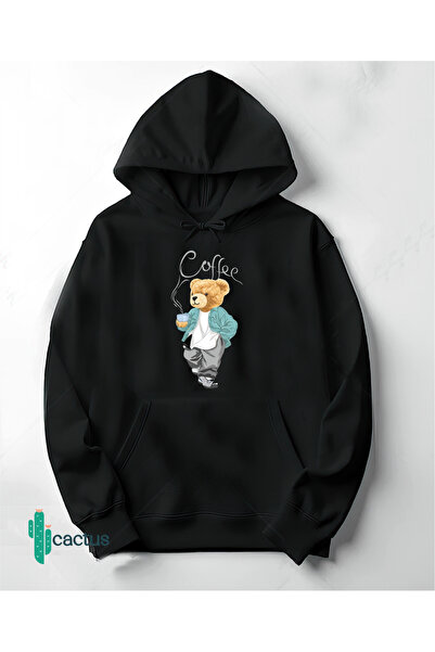 CACTUS COLLECTION cu glugă Swea tricou Hanorac unisex din bumbac cu 3 fire O ...