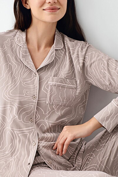 Pierre Cardin Women's Mink Modal 3-Piece Set-9099