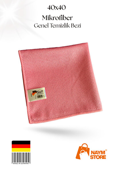 Suff Baklava Desenli Mikrofiber Cam Ve Genel Temizlik Bezi 2’li Set – 40x40 cm | Çizmez & Ultra Emici