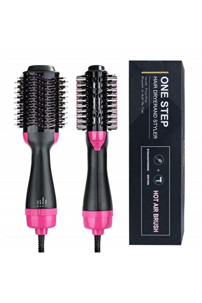 buz Perie electrică de păr 3 în 1 – Uscare, Îndreptare și Coafare, Înveliș Ceramic, Ionizare, 3 Viteze, 1000W