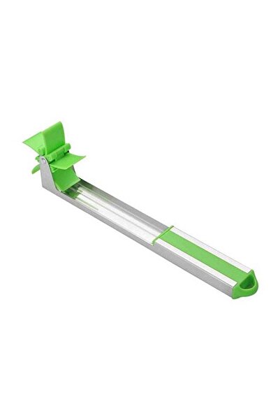 Generic قطاعة البطيخ من بيوينتي، فضية/خضراء، 25.5×3×9.5 سم