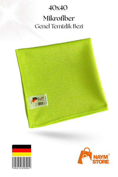 Suff Baklava Desenli Mikrofiber Cam Ve Genel Temizlik Bezi 2’li Set – 40x40 cm | Çizmez & Ultra Emici