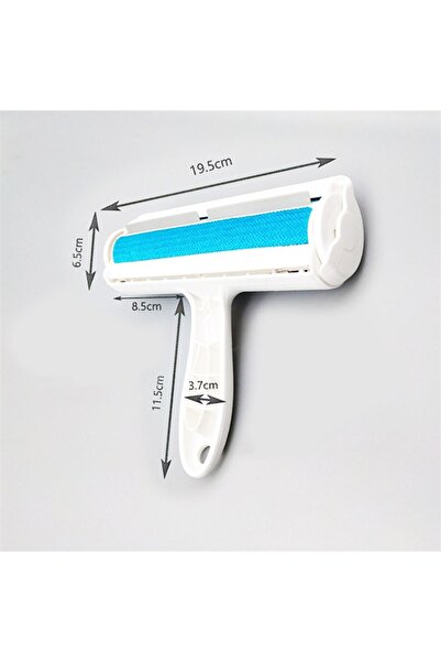 buz Lint roller - Pet hair cleaning brush, bidirectional, blue