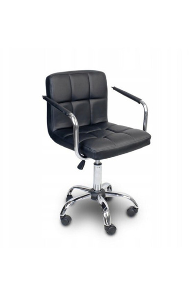 buz Scaun de birou ergonomic cu roți, reglabil pe înălțime 43–53 cm, negru, 1...