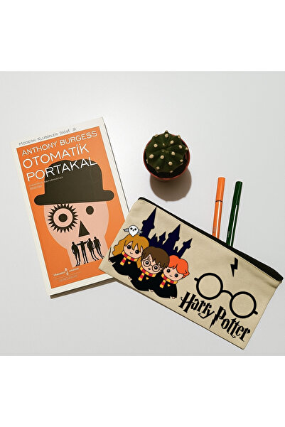 lovver harry potter tasarımlı premium baskı kaliteli fermuarlı kalemlik