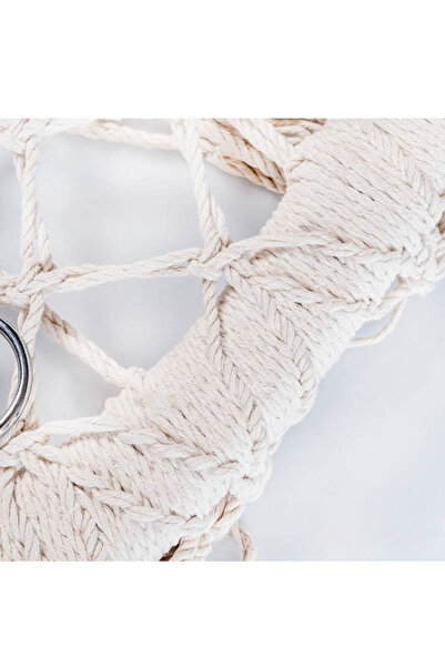 buz Hanging Cotton Chair Hammock for Indoor or Terrace