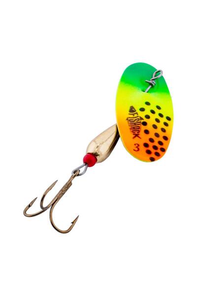 Fishack Döner Kaşık - GlideX - Gökkuşağı XD - 5g - No:3 - Alabalık/Turna/Levr...