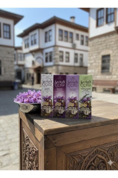 200 ml Safran Çiçeği Safran-Mor Safran-İlk Hasat-Safran Kekik Kolonya