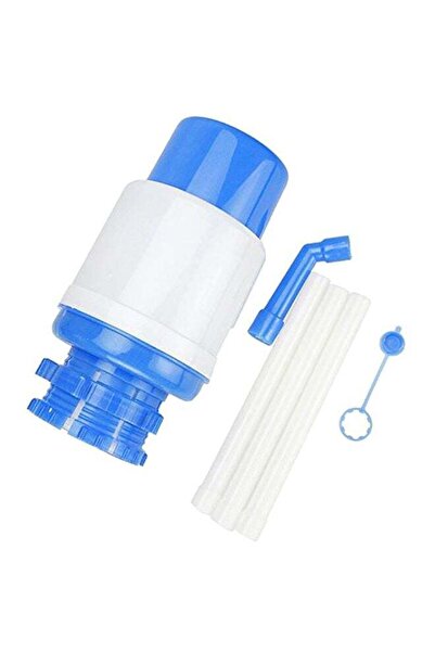 Generic مضخة يدوية سايبر لعلب المياه باللون الأبيض/الأزرق