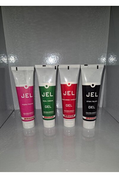 ŞEKER & SUGAR 4'lü SET JEL GIDA BOYASI (100gr x 4 adet)