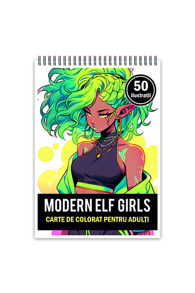 Legendary Gifts Painting book, 50 illustrations Anime Modern Elves