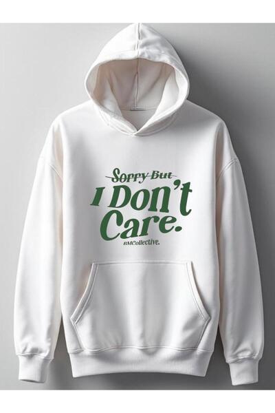 Sebesta Fashion قبعة قطنية مطبوعة من NEW SEASON I DONT CARE مكونة من بغطاء رأ...