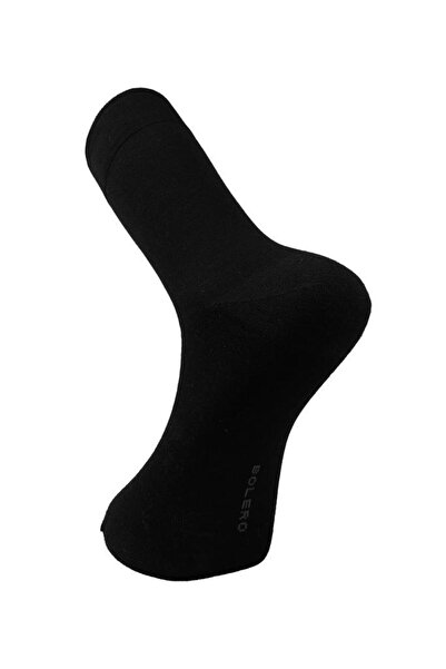 Bolero Men's Premium Wool Bamboo Socks Black
