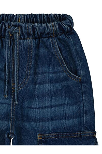 Civil Girls Big Pocket Pants for Ages 6-9 - Blue8-9 Years