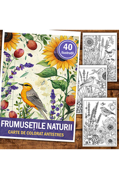 Legendary Gifts Painting book, 40 illustrations, The Beauties of Nature