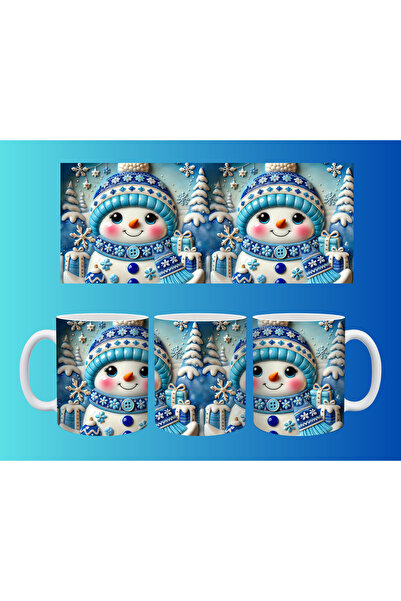 Evion New Year and Christmas Concept Mug – Colorful Custom Print Design